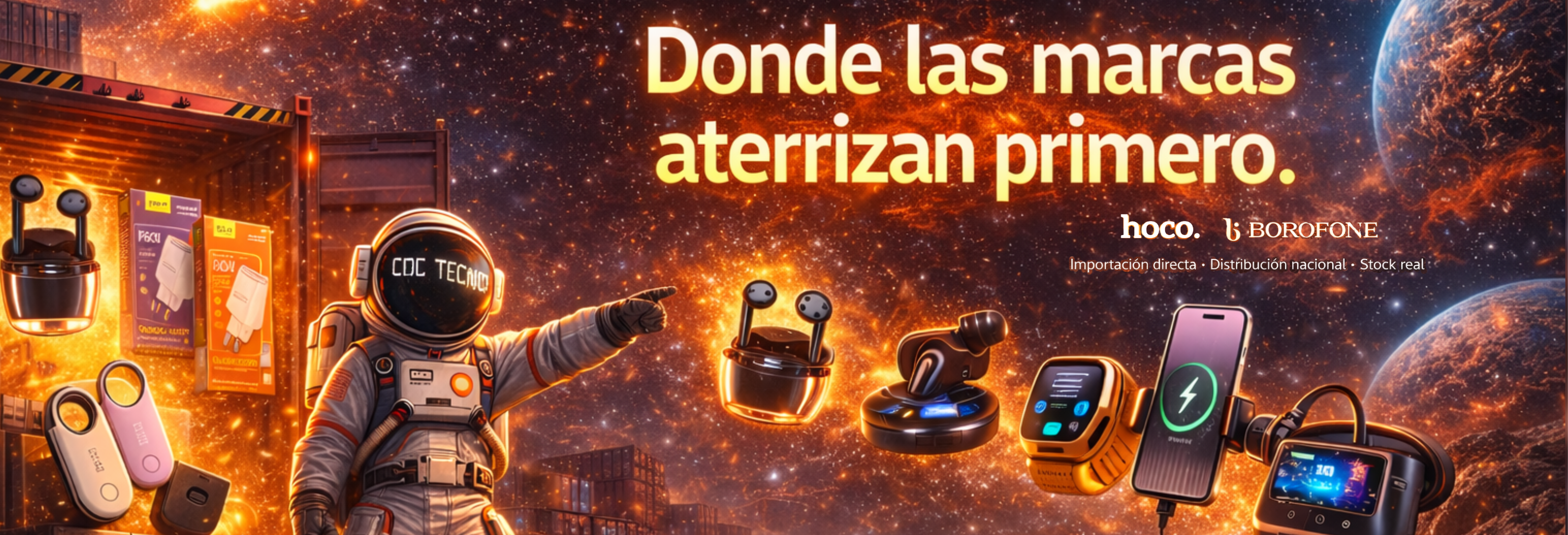 Importadores de Hoco y Borofone